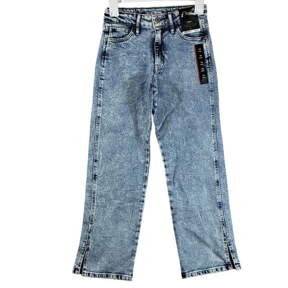 Art Class Girls' High-Rise Wide Leg Baggy Jeans, Light Wash, Sz 10, NWT - Picture 1 of 9